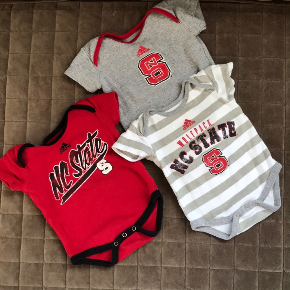 NC State Wolfpack bodysuits